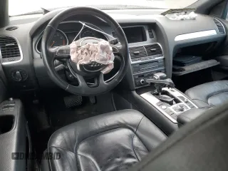 2012 Audi Q7 with VIN WA1AGCFE9CD001532, listed as a Copart auction lot 60097715 with Not provided miles and Salvage title. Bid and sale history available at DreamBid. Image 8.