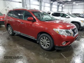 2013 Nissan Pathfinder SL with VIN 5N1AR2MM5DC683266, listed as a Copart auction lot 60233405 with 161,606 mi miles and Salvage title. Bid and sale history available at DreamBid. Image 4.