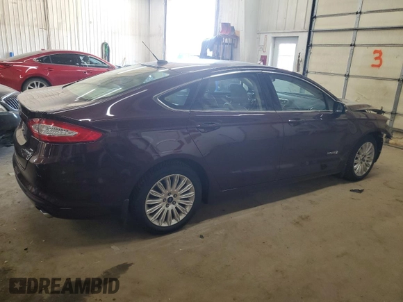 2013 Ford Fusion SE Hybrid with VIN 3FA6P0LU9DR260834, listed as a Copart auction lot 52384805 with 98,191 mi miles and Salvage Title. Bid and sale history available at DreamBid. Image 3.