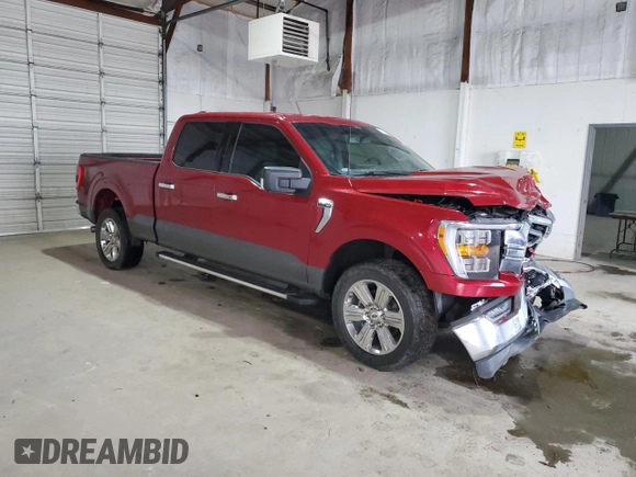 2022 Ford F-150 XL z VIN 1FTFW1E87NKD49276, wystawiony jako Copart lot #50747885 z przebiegiem 54 252 mil mil oraz Szkoda całkowita • Salvage title. Historia ofert i sprzedaży dostępna na DreamBid. Obrazek 4.