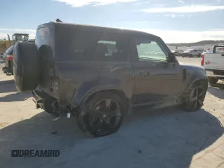 2024 Land Rover Defender with VIN SALEB6EE7R2346435, listed as a Copart auction lot 46250305 with 2,557 mi miles and Salvage title. Bid and sale history available at DreamBid. Image 3.