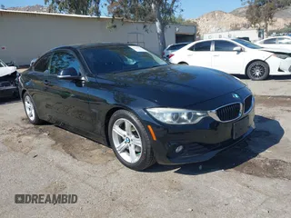 2015 BMW 4 Series 428i with VIN WBA3N7C5XFK222425, listed as a IAAI auction lot 41663595 with 123,177 mi miles and . Bid and sale history available at carsss.com. Image 1.