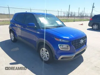 2022 Hyundai Venue SE with VIN KMHRB8A39NU202839, listed as a IAAI auction lot 41729776 with 27,154 mi miles and . Bid and sale history available at DreamBid. Image 1.