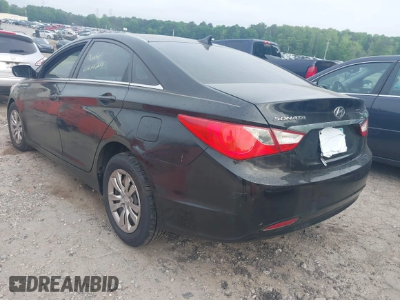 2011 Hyundai Sonata GLS with VIN 5NPEB4AC4BH257037, listed as a IAAI auction lot 42113521 with 250,929 mi miles and . Bid and sale history available at carsss.com. Image 3.