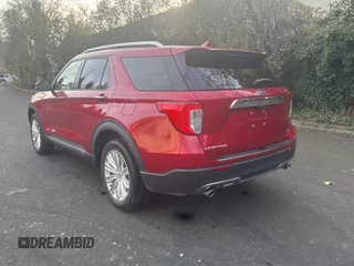 2020 Ford Explorer Limited with VIN 1FM5K8FW9LGA00225, listed as a Copart auction lot 42375415 with 39,042 mi miles and Salvage Title. Bid and sale history available at carsss.com. Image 3.