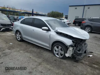 2013 Volkswagen Jetta TDI with VIN 3VWLL7AJ6DM411102, listed as a Copart auction lot 59615725 with 113,215 mi miles and Salvage title. Bid and sale history available at DreamBid. Image 4.