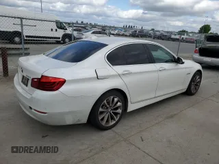 2016 BMW 5 Series 528i with VIN WBA5A5C57GG352367, listed as a Copart auction lot 54202325 with 90,284 mi miles and Salvage title. Bid and sale history available at DreamBid. Image 3.