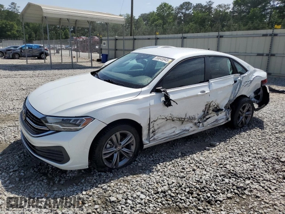 2023 Volkswagen Jetta SE with VIN 3VWEM7BU2PM009077, listed as a Copart auction lot 56645945 with Not provided miles and Salvage title. Bid and sale history available at DreamBid. Image 1.