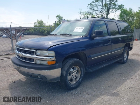 2002 Chevrolet Suburban LT z VIN 1GNFK16Z22J200124, wystawiony jako IAAI lot #42270704 z przebiegiem 218 478 mil mil oraz . Historia ofert i sprzedaży dostępna na DreamBid. Obrazek 2.