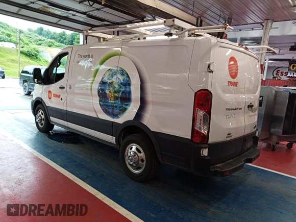 2021 Ford Transit Cargo with VIN 1FTBR2YG2MKA51800, listed as a IAAI auction lot 42793917 with 61,733 mi miles and . Bid and sale history available at DreamBid. Image 32.