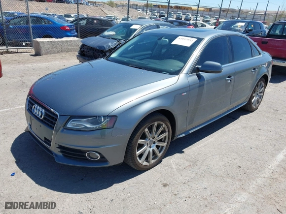 2012 Audi A4 2.0T Premium Plus with VIN WAUFFAFL4CN014939, listed as a IAAI auction lot 42097952 with 131,183 mi miles. Bid and sale history available at carsss.com. Image 2.