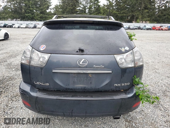 2004 Lexus RX 330 with VIN JTJHA31U740065207, listed as a Copart auction lot 56770384 with 283,730 mi miles and Clean Title. Bid and sale history available at carsss.com. Image 6.