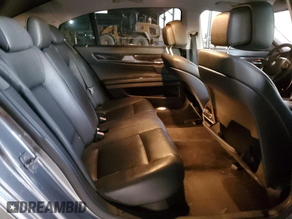 2012 BMW 7 Series 740Li with VIN WBAKB4C5XCC575630, listed as a Copart auction lot 42646825 with 82,457 mi miles and Salvage Title. Bid and sale history available at carsss.com. Image 10.