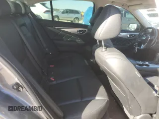 2021 Infiniti Q50 Luxe with VIN JN1EV7BP9MM702524, listed as a Copart auction lot 48579785 with 28,627 mi miles and Salvage title. Bid and sale history available at DreamBid. Image 10.
