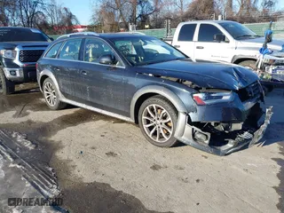 2013 Audi allroad Premium Plus with VIN WA1UFAFL4DA098600, listed as a IAAI auction lot 41329606 with 107,847 mi miles. Bid and sale history available at carsss.com. Image 1.