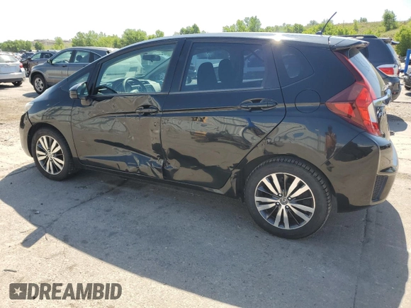 2015 Honda Fit EX-L with VIN 3HGGK5H8XFM706805, listed as a Copart auction lot 61671635 with 359,824 mi miles and Clean title. Bid and sale history available at DreamBid. Image 2.