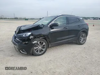 2022 Buick Encore GX Essence with VIN KL4MMFSL4NB065486, listed as a Copart auction lot 53747025 with 55,997 mi miles and Salvage title. Bid and sale history available at DreamBid. Image 1.