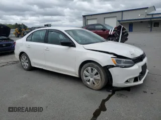 2012 Volkswagen Jetta S with VIN 3VW1K7AJ6CM353923, listed as a Copart auction lot 58059285 with 151,320 mi miles and Salvage title. Bid and sale history available at DreamBid. Image 4.