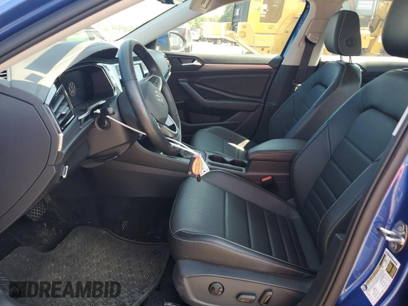 2022 Volkswagen Jetta SE with VIN 3VW7M7BU4NM023035, listed as a Copart auction lot 62234935 with 23,435 mi miles and Salvage title. Bid and sale history available at DreamBid. Image 7.