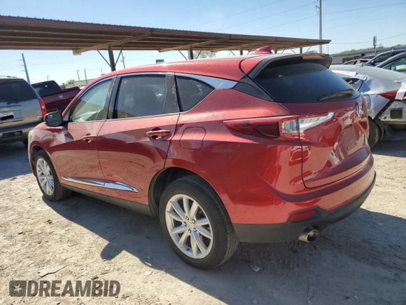 2020 Acura RDX with VIN 5J8TC2H36LL010860, listed as a Copart auction lot 72031633 with 46,094 mi miles. Bid and sale history available at carsss.com. Image 2.