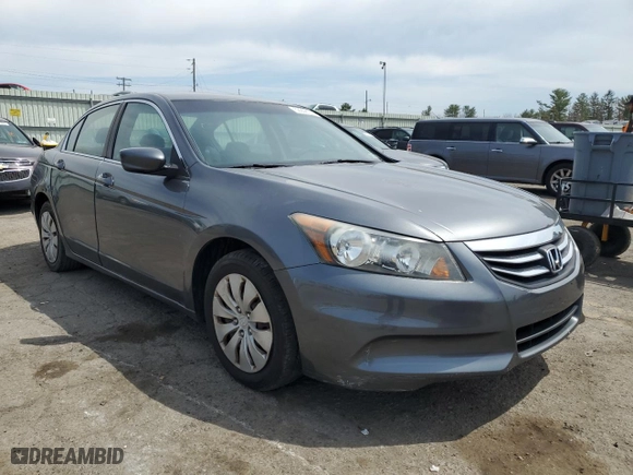 2011 Honda Accord Sdn LX with VIN 1HGCP2F37BA015731, listed as a Copart auction lot 53908105 with 204,891 mi miles and Salvage Title. Bid and sale history available at carsss.com. Image 4.