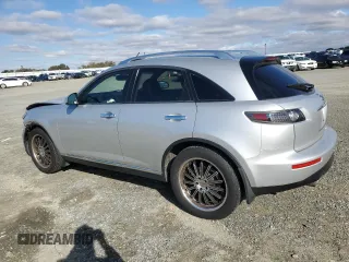 2007 Infiniti FX35 with VIN JNRAS08W37X206213, listed as a Copart auction lot 80970684 with 60,942 mi miles and Salvage Title. Bid and sale history available at carsss.com. Image 2.