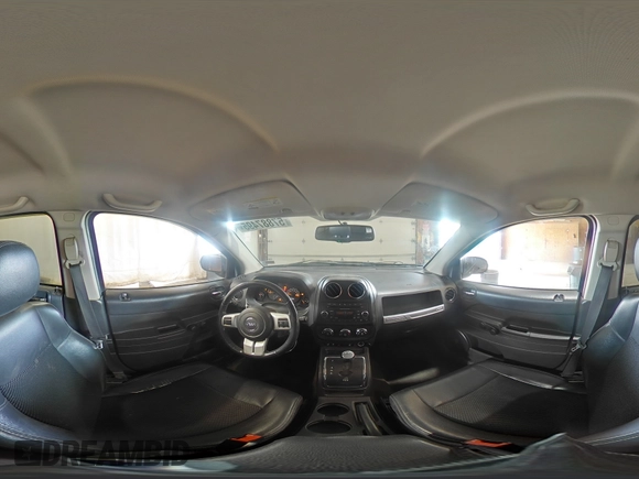 2016 Jeep Compass Sport with VIN 1C4NJDBBXGD598240, listed as a Copart auction lot 57887495 with 152,932 mi miles and Salvage title. Bid and sale history available at DreamBid. Image 16.