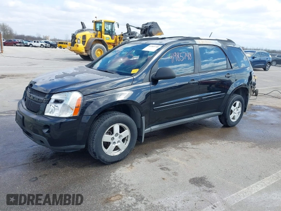 2009 Chevrolet Equinox LS with VIN 2CNDL13F296203471, listed as a IAAI auction lot 41985748 with Not Provided miles and . Bid and sale history available at DreamBid. Image 2.