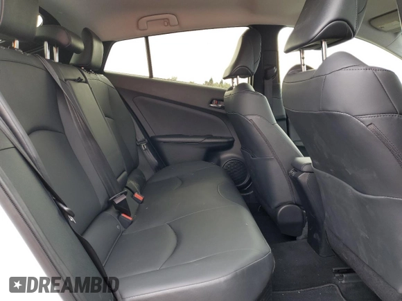 2022 Toyota Prius L Eco with VIN JTDKAMFU0N3181243, listed as a Copart auction lot 51579355 with 26,823 mi miles and Salvage Title. Bid and sale history available at DreamBid. Image 10.