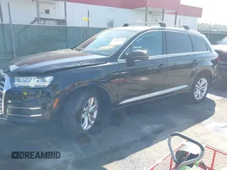 2019 Audi Q7 Premium Plus with VIN WA1LAAF77KD012284, listed as a IAAI auction lot 42587290 with 50,976 mi miles and . Bid and sale history available at DreamBid. Image 18.