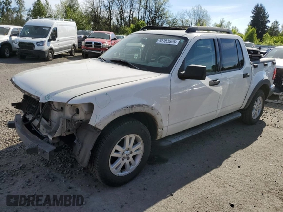 2008 Ford Explorer Sport Trac XLT z VIN 1FMEU51E58UA51947, wystawiony jako Copart lot #55703625 z przebiegiem 265 814 mil mil oraz Szkoda całkowita • Salvage title. Historia ofert i sprzedaży dostępna na DreamBid. Obrazek 1.