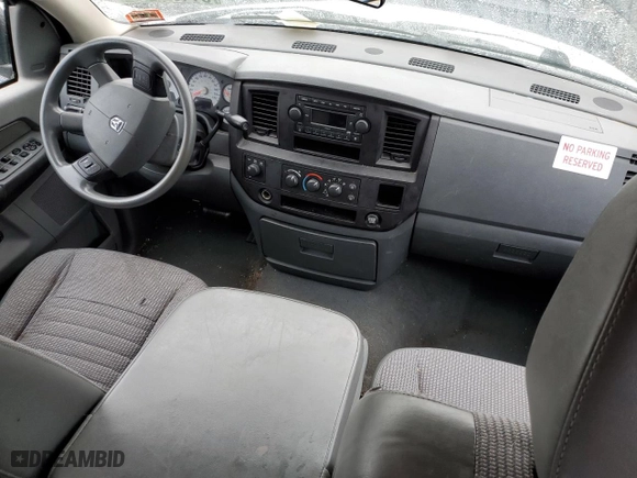 2007 Dodge Ram 1500 SLT with VIN 1D7HU18N17J607080, listed as a Copart auction lot 51408695 with 115,289 mi miles and Salvage Title. Bid and sale history available at carsss.com. Image 8.