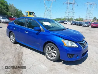 2014 Nissan Sentra SV with VIN 3N1AB7AP0EY278318, listed as a IAAI auction lot 42404710 with 126,896 mi miles and . Bid and sale history available at DreamBid. Image 1.