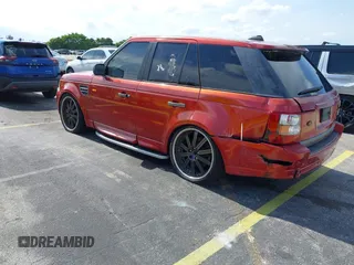 2008 Land Rover Range Rover Sport HSE with VIN SALSK25468A145794, listed as a IAAI auction lot 42211204 with 172,241 mi miles and . Bid and sale history available at DreamBid. Image 3.