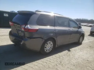 2016 Toyota Sienna XLE with VIN 5TDYK3DC8GS746237, listed as a Copart auction lot 47543295 with 124,888 mi miles and Salvage Title. Bid and sale history available at carsss.com. Image 3.