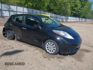 2015 Nissan LEAF S z VIN 1N4AZ0CP3FC322339, wystawiony jako IAAI lot #42060240 z przebiegiem 71 189 mil mil oraz . Historia ofert i sprzedaży dostępna na DreamBid. Obrazek 1.