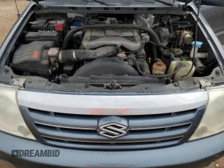 2006 Suzuki XL7 with VIN JS3TX92V764106356, listed as a Copart auction lot 50457515 with 153,813 mi miles and Salvage title. Bid and sale history available at DreamBid. Image 12.
