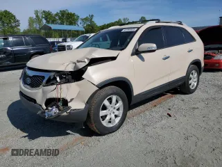 2011 Kia Sorento LX with VIN 5XYKT4A1XBG089359, listed as a Copart auction lot 53356905 with 141,407 mi miles and Salvage Title. Bid and sale history available at DreamBid. Image 1.