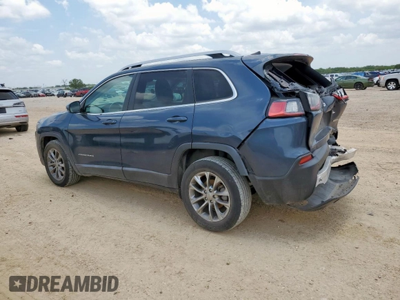 2019 Jeep Cherokee Latitude Plus z VIN 1C4PJLLB5KD383813, wystawiony jako Copart lot #59374655 z przebiegiem 45 506 mil mil oraz Szkoda całkowita • Salvage title. Historia ofert i sprzedaży dostępna na DreamBid. Obrazek 2.