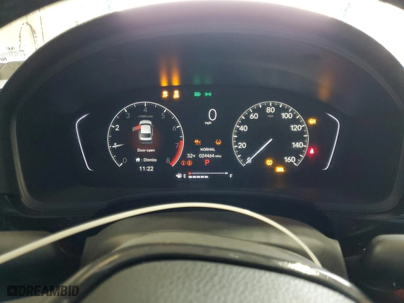 2023 Honda Civic Sedan Sport with VIN 2HGFE2F53PH518895, listed as a Copart auction lot 44907555 with 24,464 mi miles and Salvage Title. Bid and sale history available at carsss.com. Image 9.