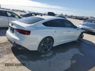2021 Audi S5 Sportback Premium Plus z VIN WAUC4CF59MA063116, wystawiony jako Copart lot #47308805 z przebiegiem 49 688 mil mil oraz Szkoda całkowita • Salvage title. Historia ofert i sprzedaży dostępna na DreamBid. Obrazek 3.