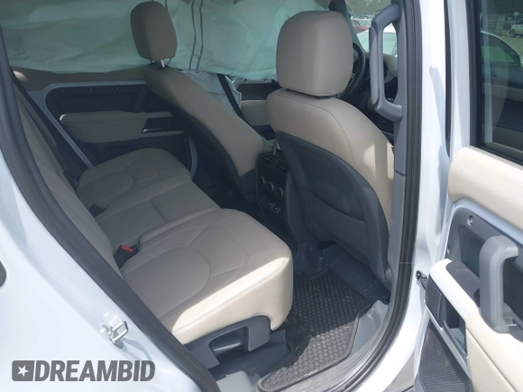 2023 Land Rover Defender SE with VIN SALEPEEU2P2197884, listed as a IAAI auction lot 42097877 with 15,492 mi miles and . Bid and sale history available at DreamBid. Image 8.