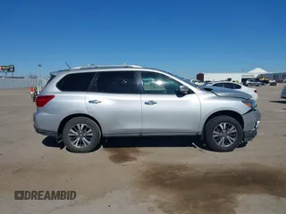 2018 Nissan Pathfinder SV with VIN 5N1DR2MN4JC607605, listed as a IAAI auction lot 41691163 with 99,069 mi miles. Bid and sale history available at carsss.com. Image 13.
