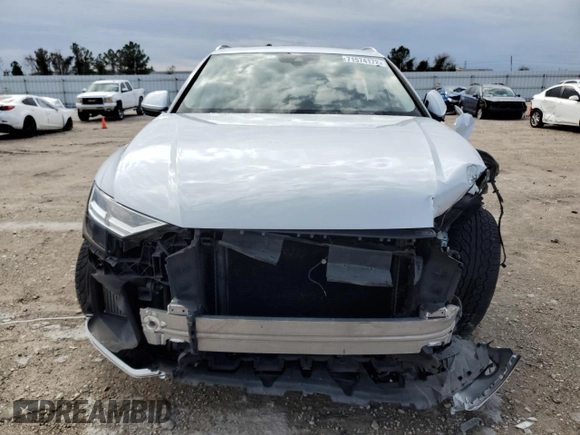 2019 Audi Q8 Premium Plus with VIN WA1BVAF19KD047856, listed as a Copart auction lot 71574172 with 55,113 mi miles. Bid and sale history available at carsss.com. Image 5.