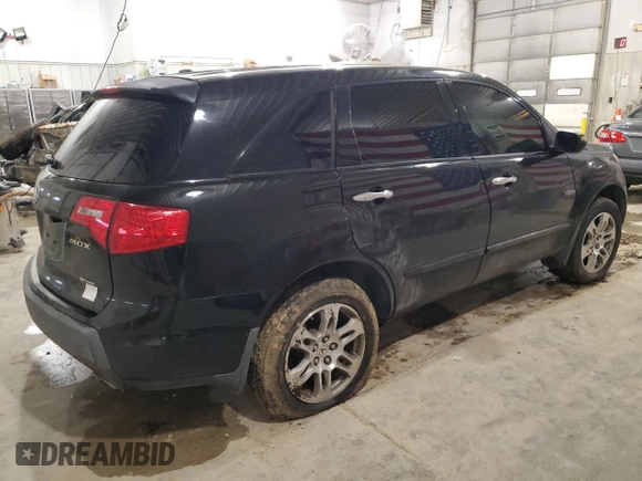2007 Acura MDX Tech Pkg with VIN 2HNYD28367H552765, listed as a Copart auction lot 44071185 with 190,155 mi miles and Non Repairable. Bid and sale history available at carsss.com. Image 3.