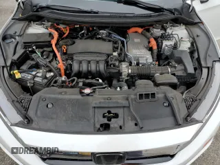 2019 Honda Clarity Plug-In Hybrid with VIN JHMZC5F17KC005787, listed as a Copart auction lot 76778374 with 27,055 mi miles and Salvage Title. Bid and sale history available at carsss.com. Image 12.