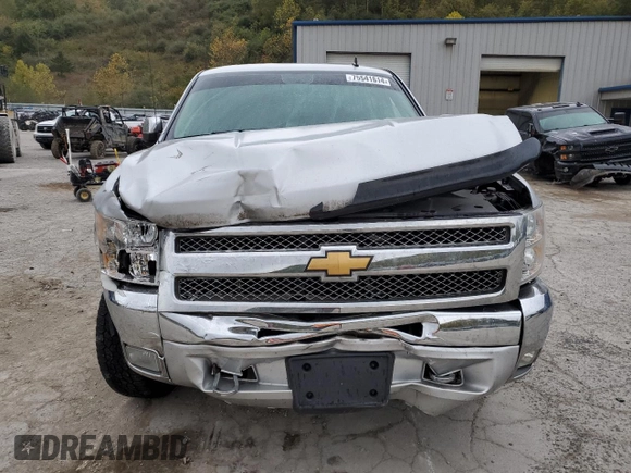 2012 Chevrolet Silverado 1500 LT with VIN 1GCNKSE0XCZ352765, listed as a Copart auction lot 75541614 with 169,107 mi miles and Salvage Title. Bid and sale history available at carsss.com. Image 5.