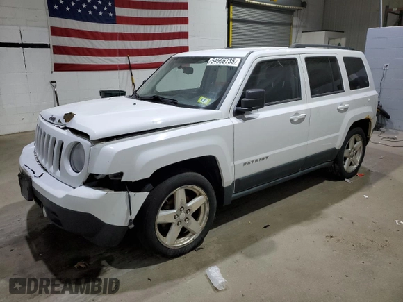 2011 Jeep Patriot Sport with VIN 1J4NT1GA4BD263521, listed as a Copart auction lot 54666735 with 176,606 mi miles and Salvage title. Bid and sale history available at DreamBid. Image 1.