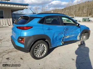 2020 Hyundai Kona SEL with VIN KM8K2CAA5LU491685, listed as a Copart auction lot 87294784 with 11,542 mi miles and Salvage Title. Bid and sale history available at carsss.com. Image 3.