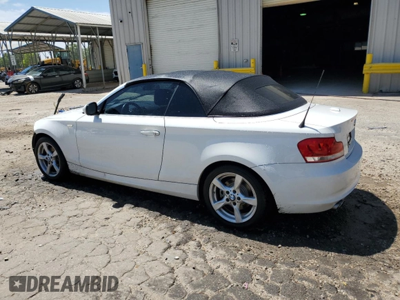 2012 BMW 1 Series 128i with VIN WBAUN1C50CVR00384, listed as a Copart auction lot 53232185 with 79,189 mi miles and Salvage title. Bid and sale history available at DreamBid. Image 2.